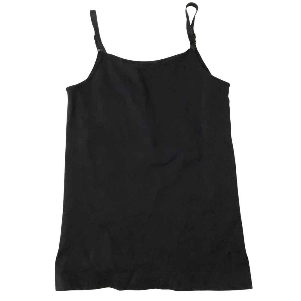 Shapermint Essentials All Day Every Day Scoop Neck Cami XL Black Smoothing Light